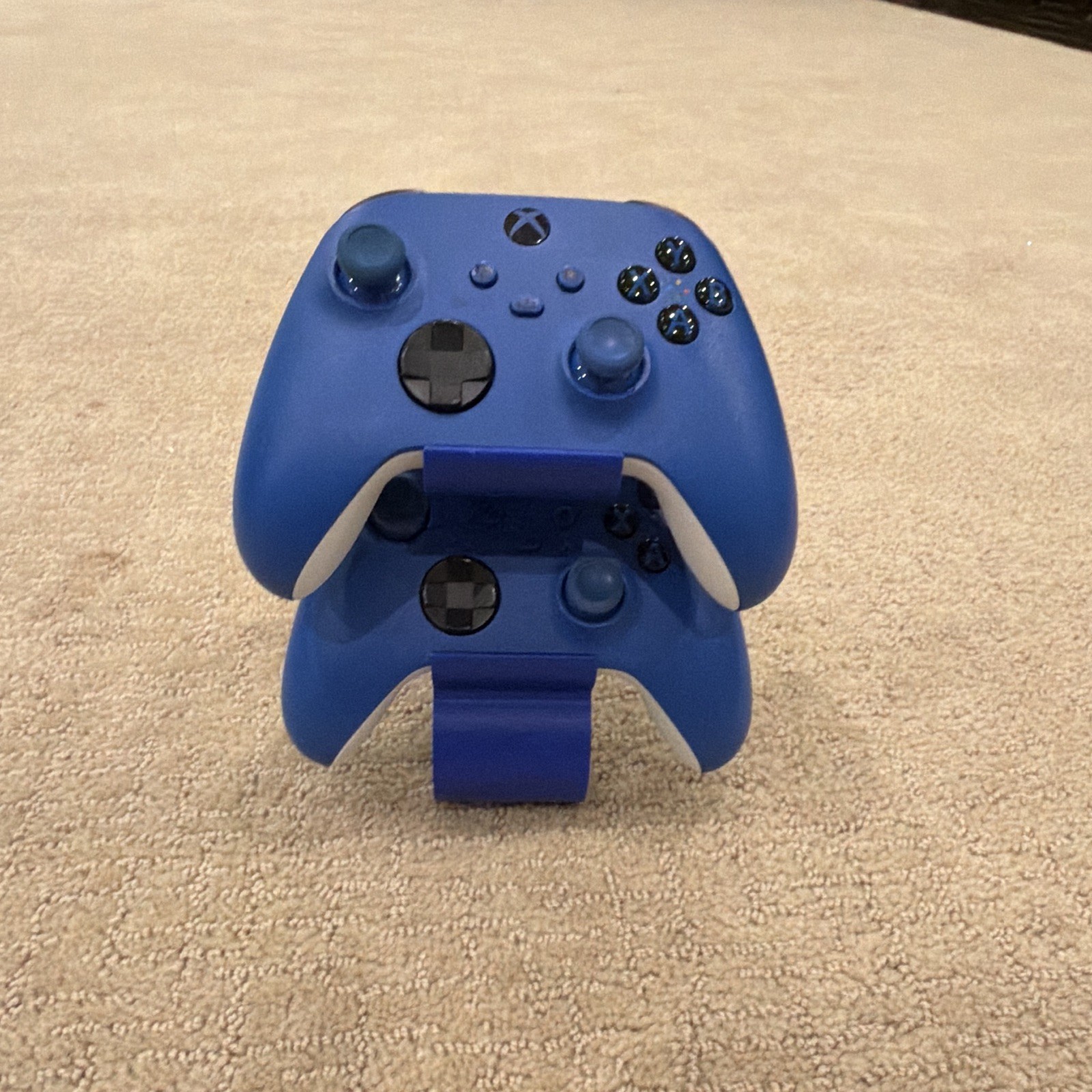 Xbox & PlayStation Dual Controller Stand Display Holder Desk Organizer, 3d print