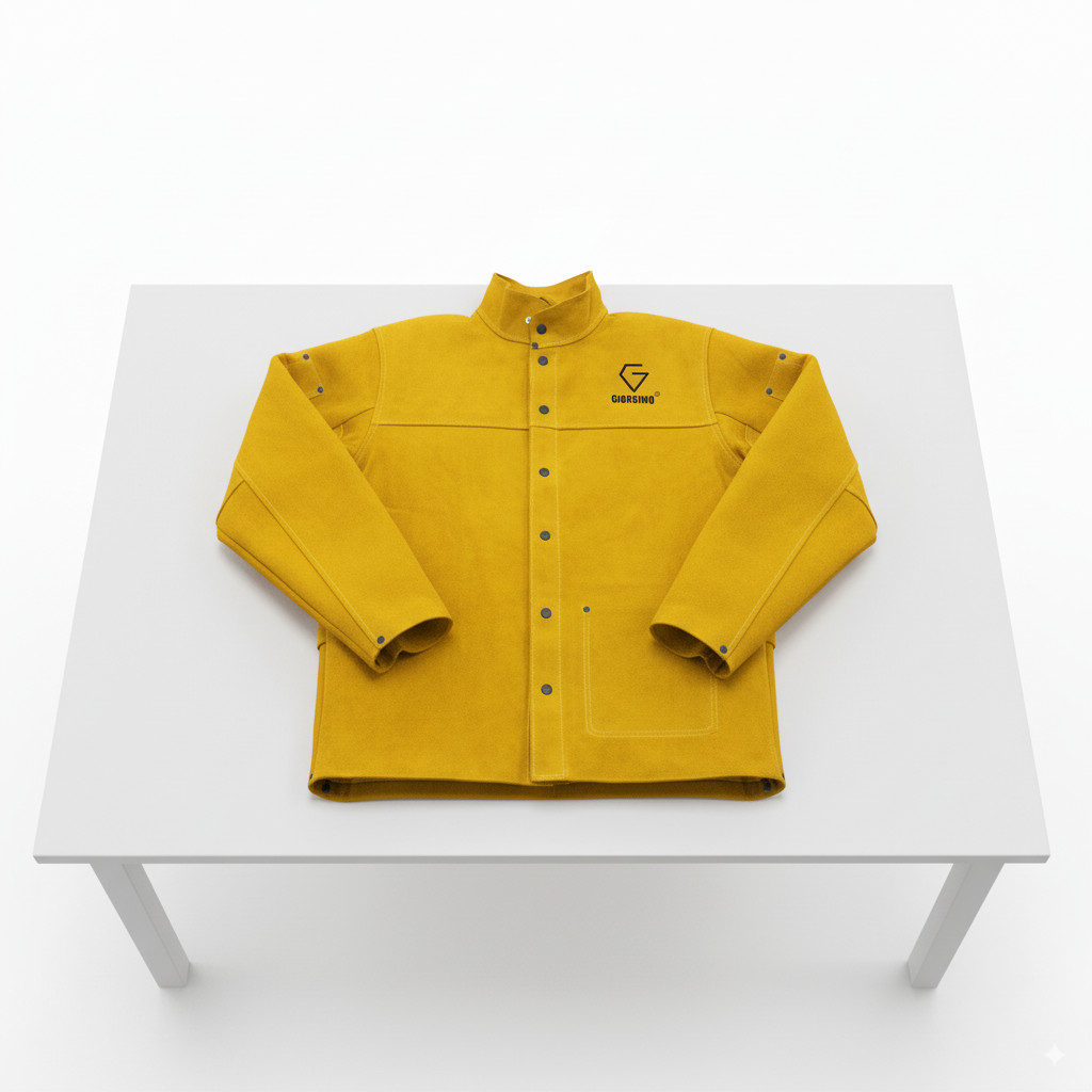 Premium Welding Jacket High Quality Cow Split Welding Jacket Small Medium Sizes