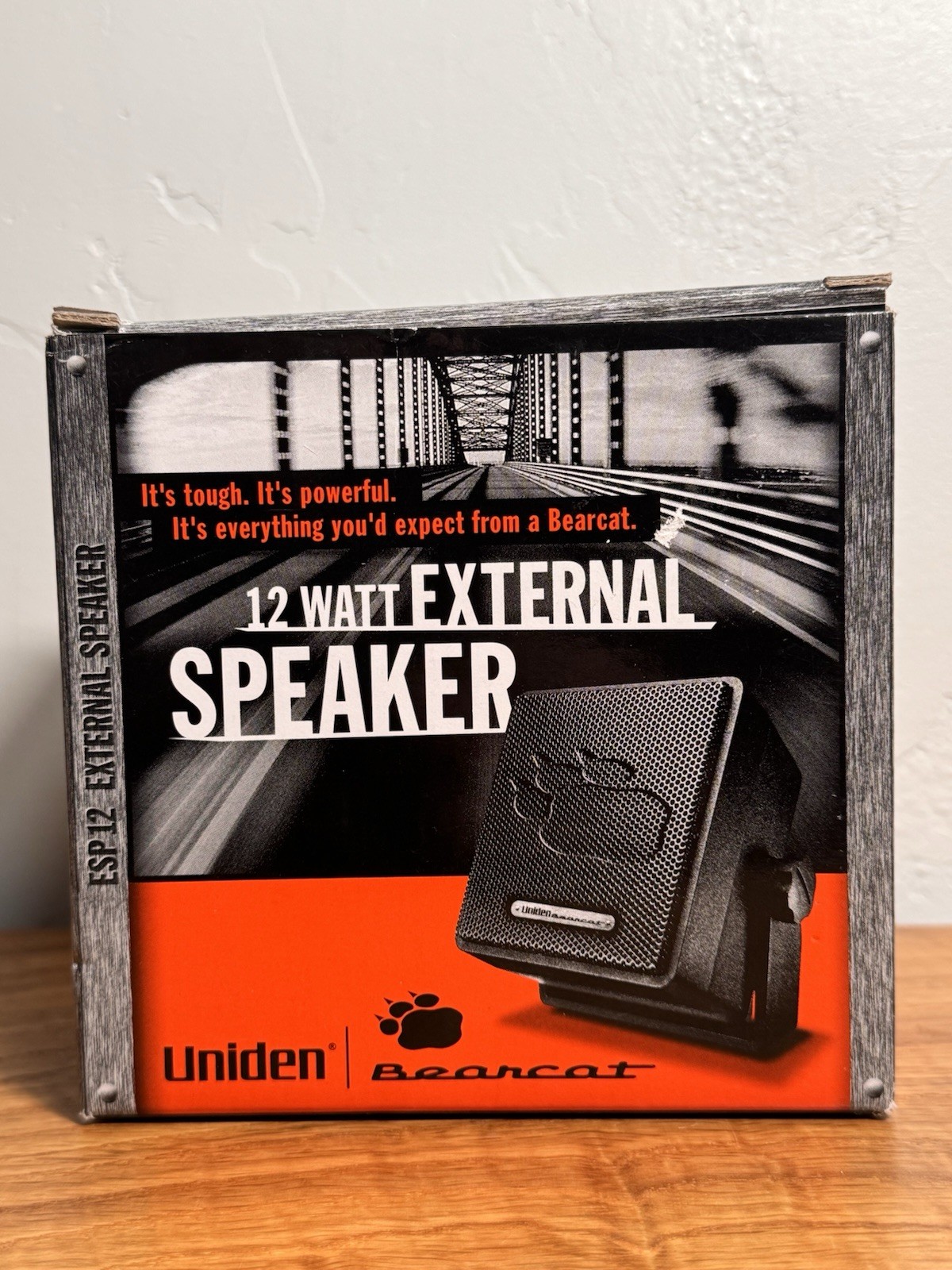 Uniden Bearcat Model ESP12 12 Watt External Speaker CB Ham Amateur Radio