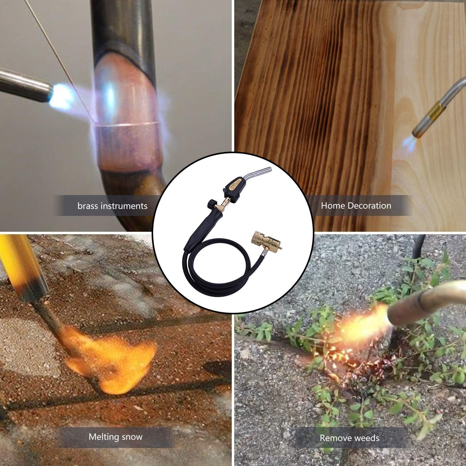 Professional Brass Welding Torch - Portable Design