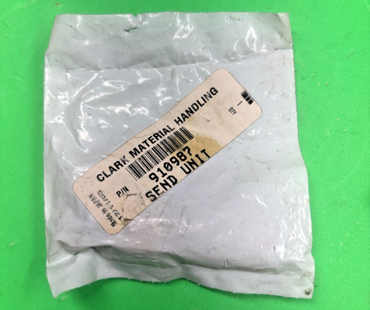 GENUINE OEM CLARK MATERIAL HANDLING 910987 TEMPERATURE SENDING UNIT🌡️SHIPS FREE
