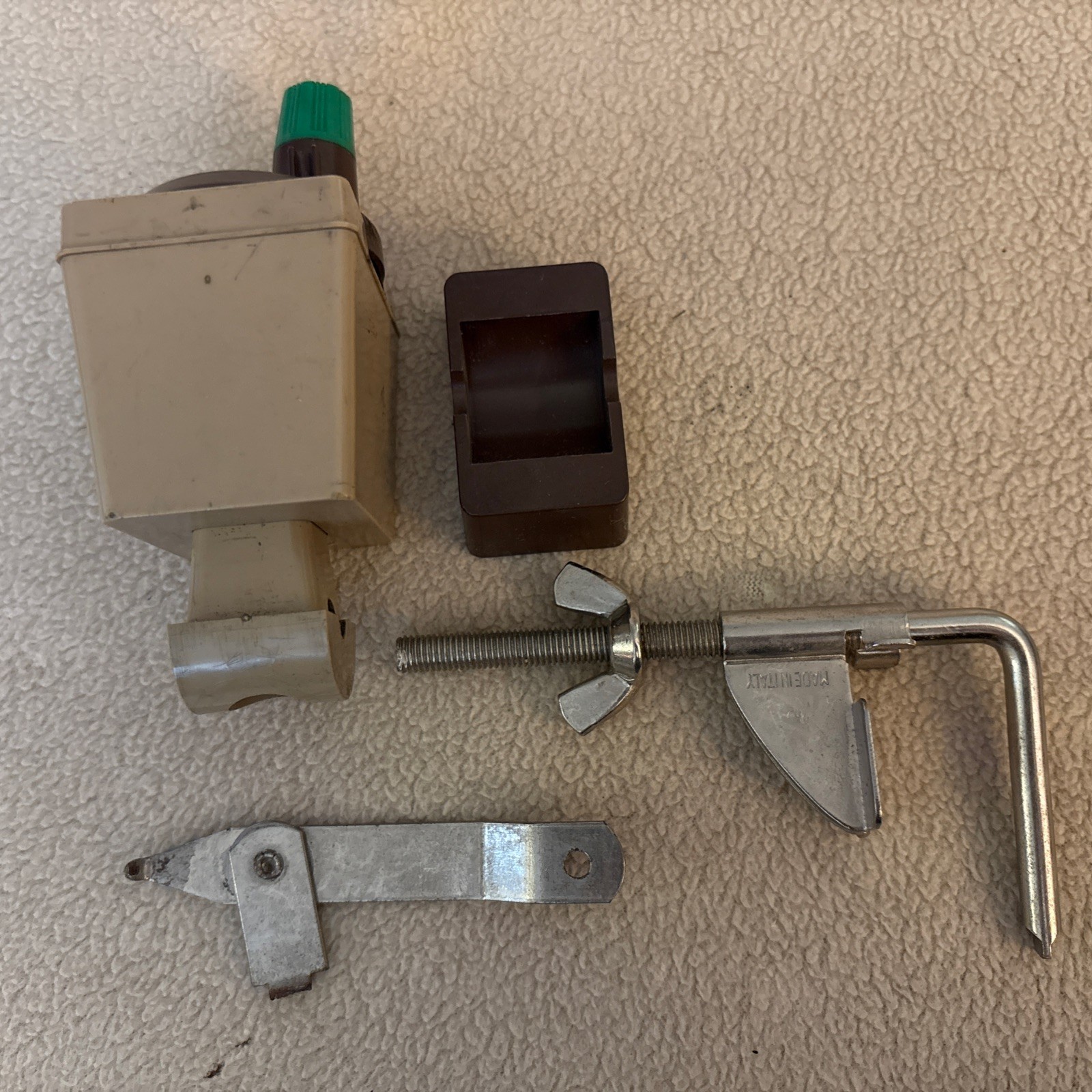 Vintage Koh-I-Noor Lead Pointer Sharpener w/Base & Clamp Made in Italy