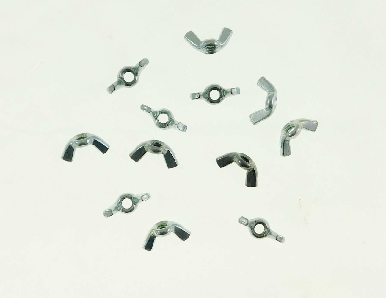 12 Pack 10-24 Zinc Plated Forged Steel Wing Nuts  NT103-2432