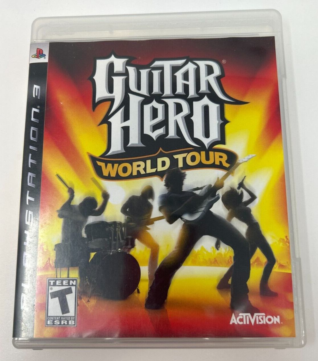 Case and Manual Only NO GAME Guitar Hero World Tour PS3 Authentic