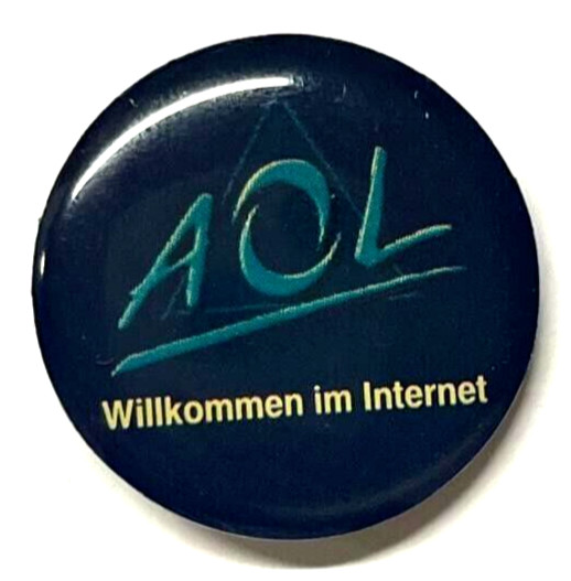 AOL Welcome to the Internet Pin (H24)