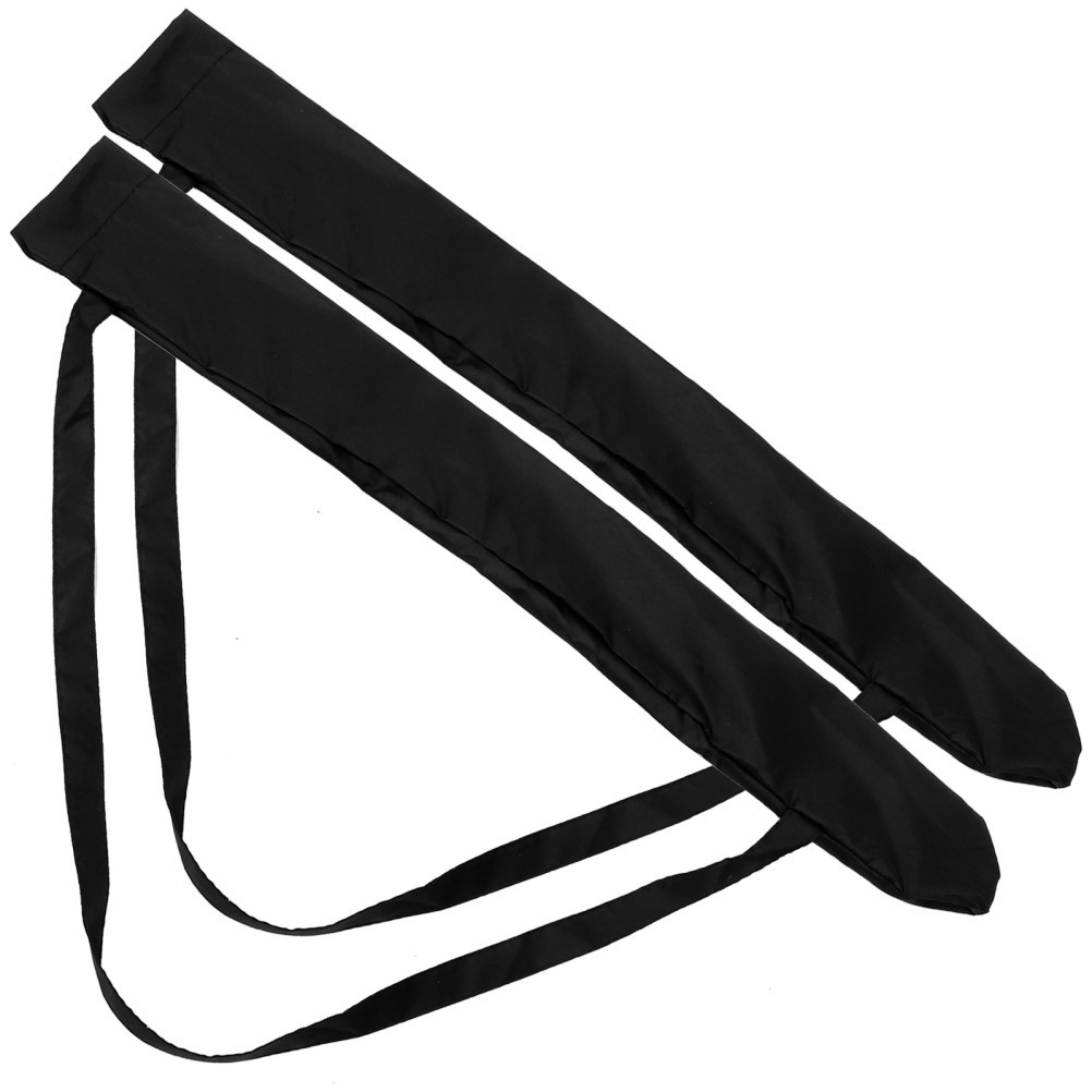 2Pcs Protective Umbrella Covers with Buckle Design and Adjustable Carrying Strap