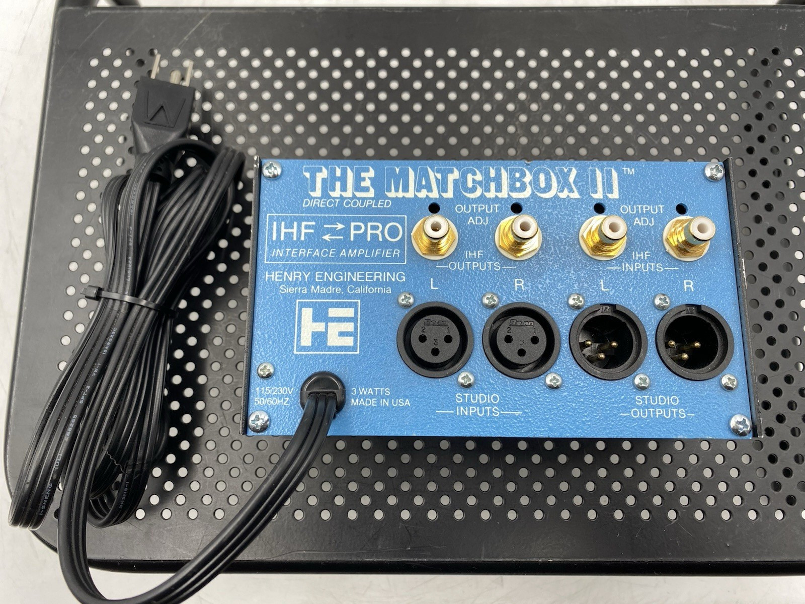 Henry Engineering The Matchbox II Direct Coupled IHF-Pro Interface Amplifier