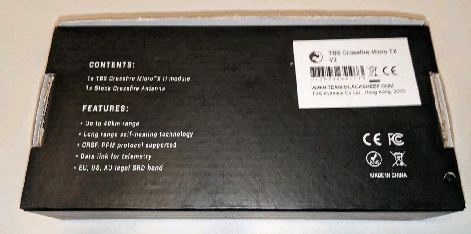 TBS Crossfire MicroTX V2 Long Range Transmitter Module NEW