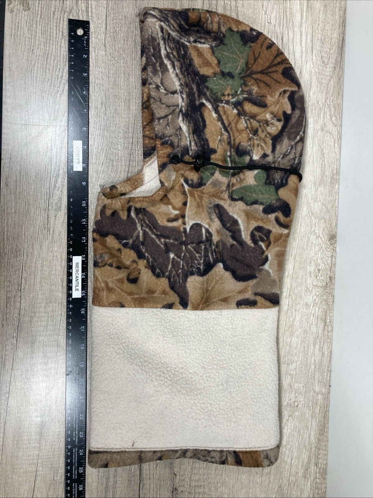 VTG Realtree Advantage Camo Fleece Hunting Balaclava Hood OSFM Canada Made