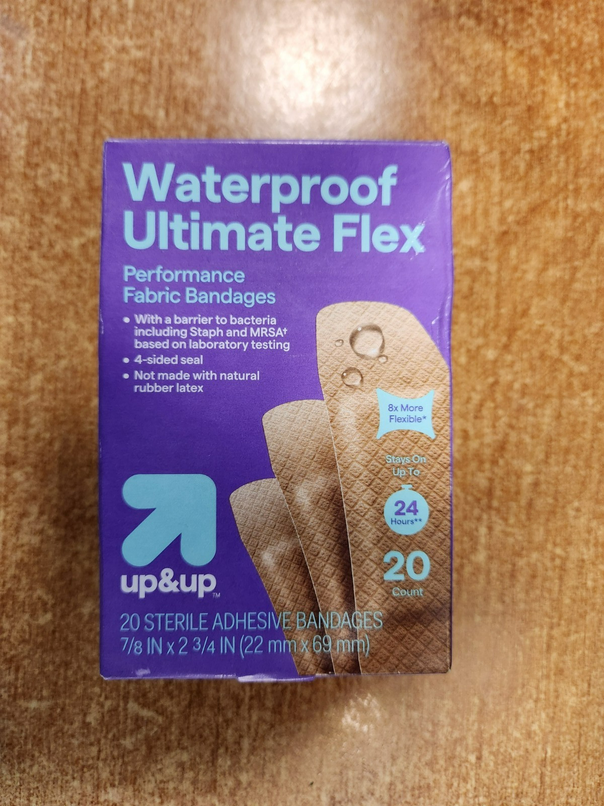 4 Boxes: up & up Assorted Bandages - See Description E16C