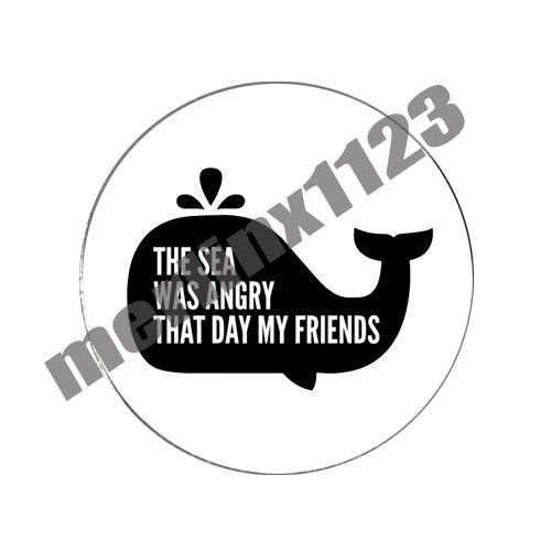 Seinfeld The Sea Was Angry That Day Golf Ball Marker + Switchblade Divot Tool