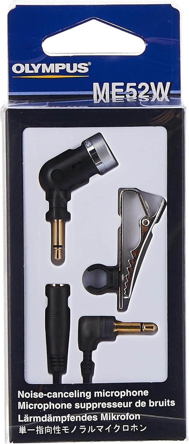 Olympus ME52W Unidirectional Mono Microphone Set