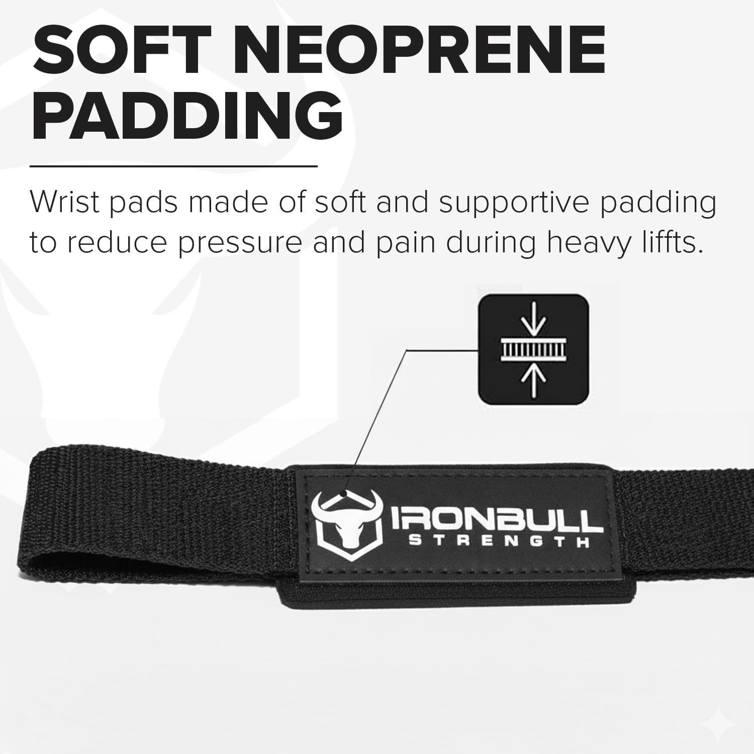 Lifting Wrist Straps with Padded Support for Ultimate Grip – One Size