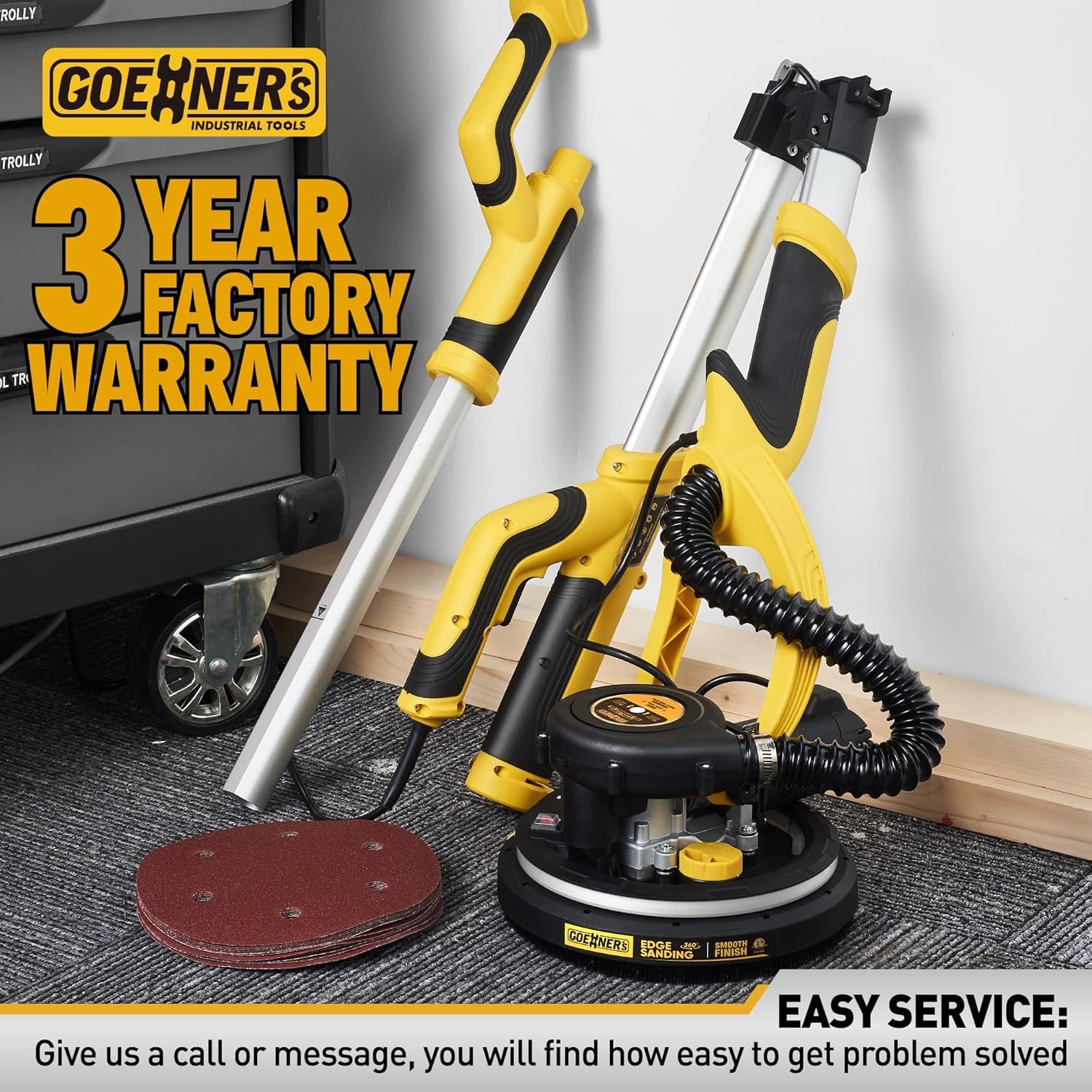 ACCUCRAFT Electric Drywall Sander