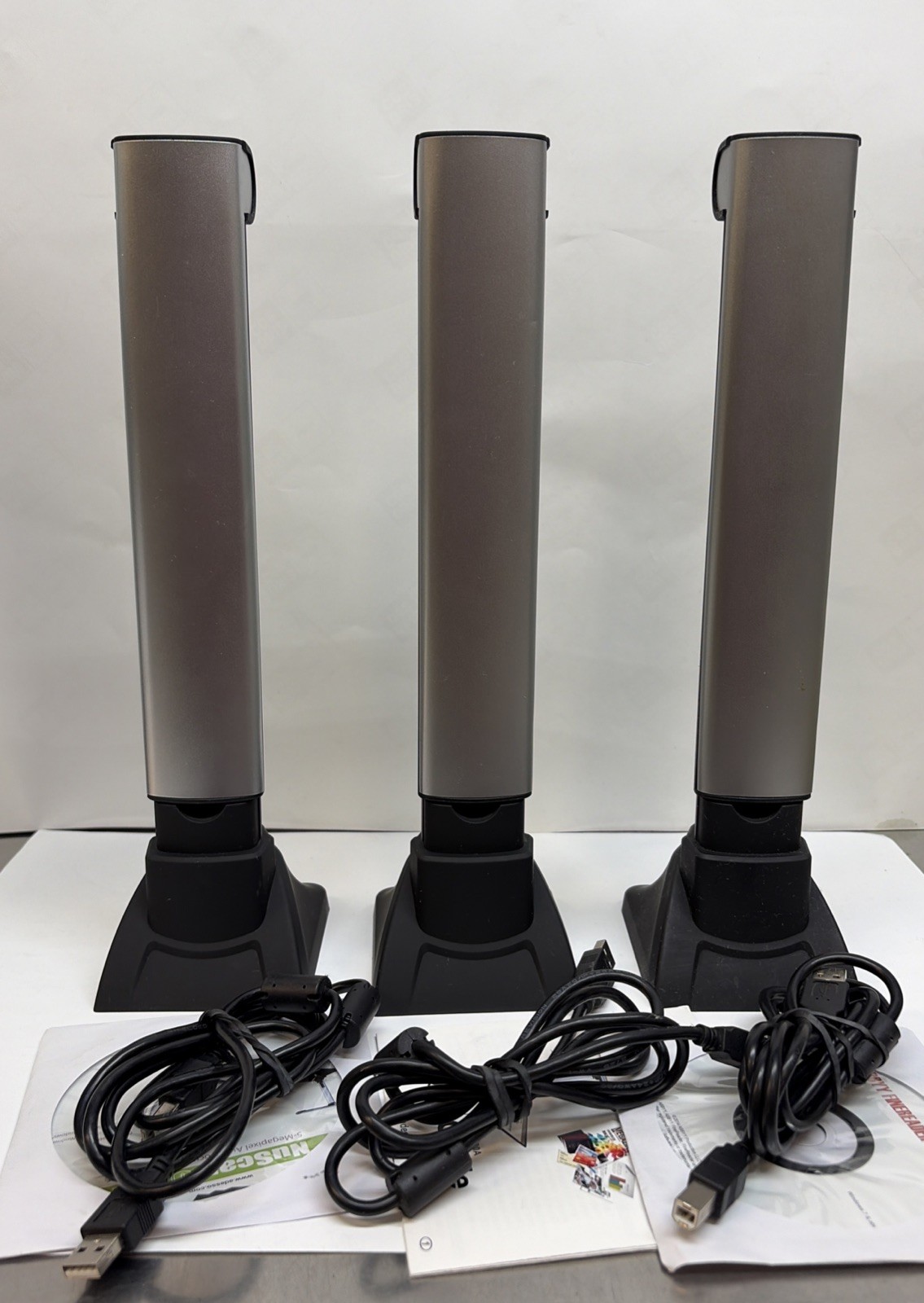 Lot OF 3 Adesso NuScan 500A 5-Megapixel Auto-Focus Visual Presenter