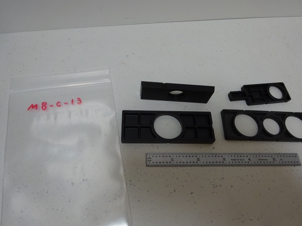 FOR PARTS MICROSCOPE EMPTY SLIDES FRAMES NIKON LEITZ for OPTICS AS IS BN#M8-C-13