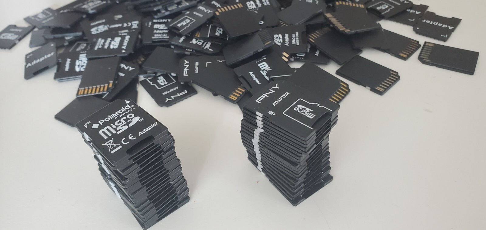 20x Micro SD Adapter TransFlash TF To SD SDHC Memory Card Adaptor Converter