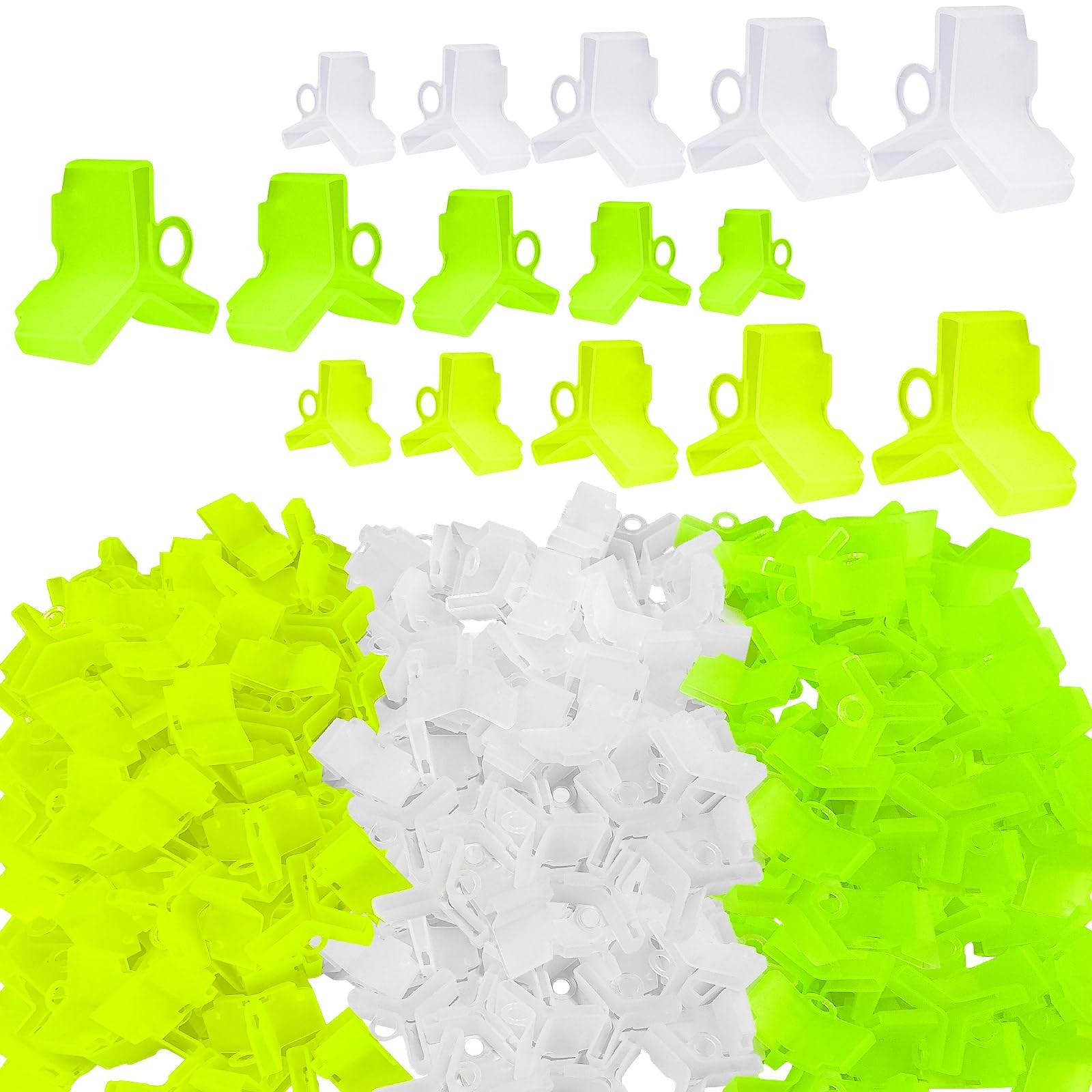 375 Pcs Treble Hook Covers,Fishing Hook Protector Bonnets Guard Safety Cap Pr...