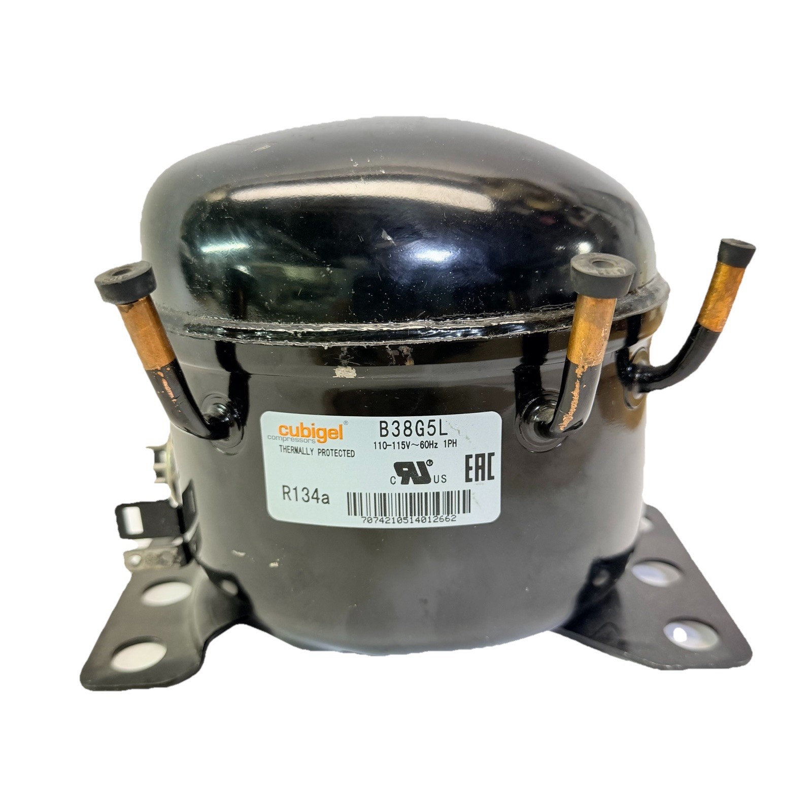 CUBIGEL Compressor 110-115V / 60HZ / 1PH B38G5L