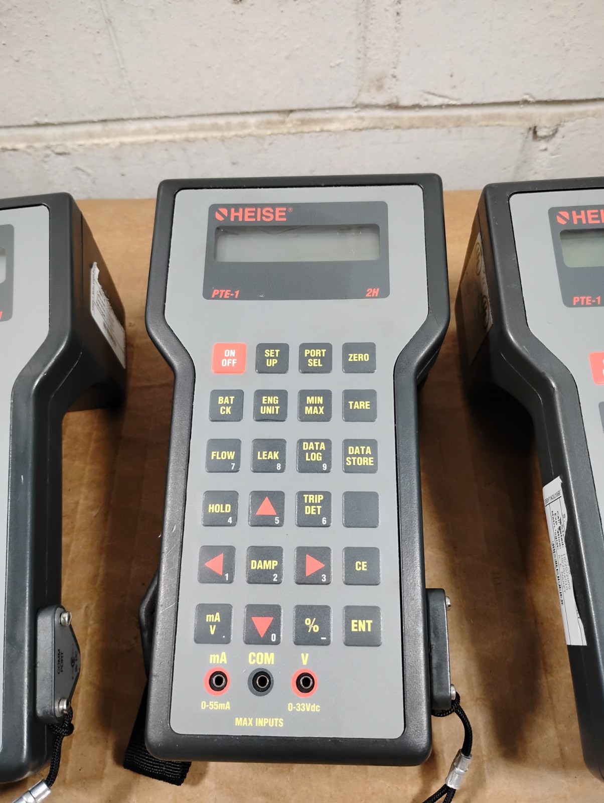 Three - Heise PTE-1 Handheld Pressure Calibrators - UNTESTED SURPLUS