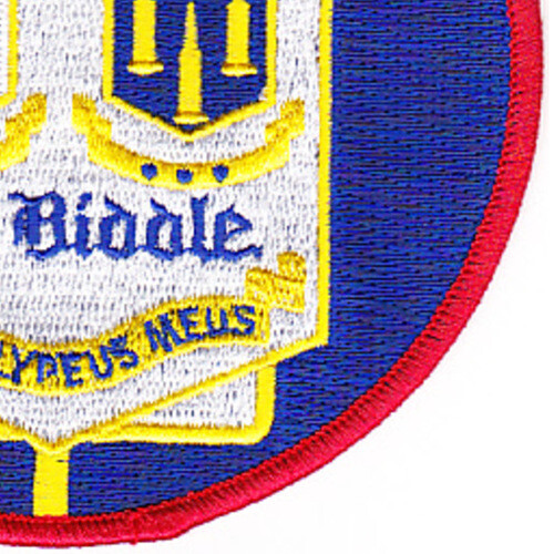 DDG-5 USS Biddle And Nato Crew Patch