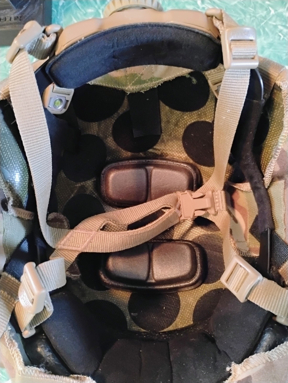 Large Gentex USGI Ballistic Military Advanced Combat Helmet ACH