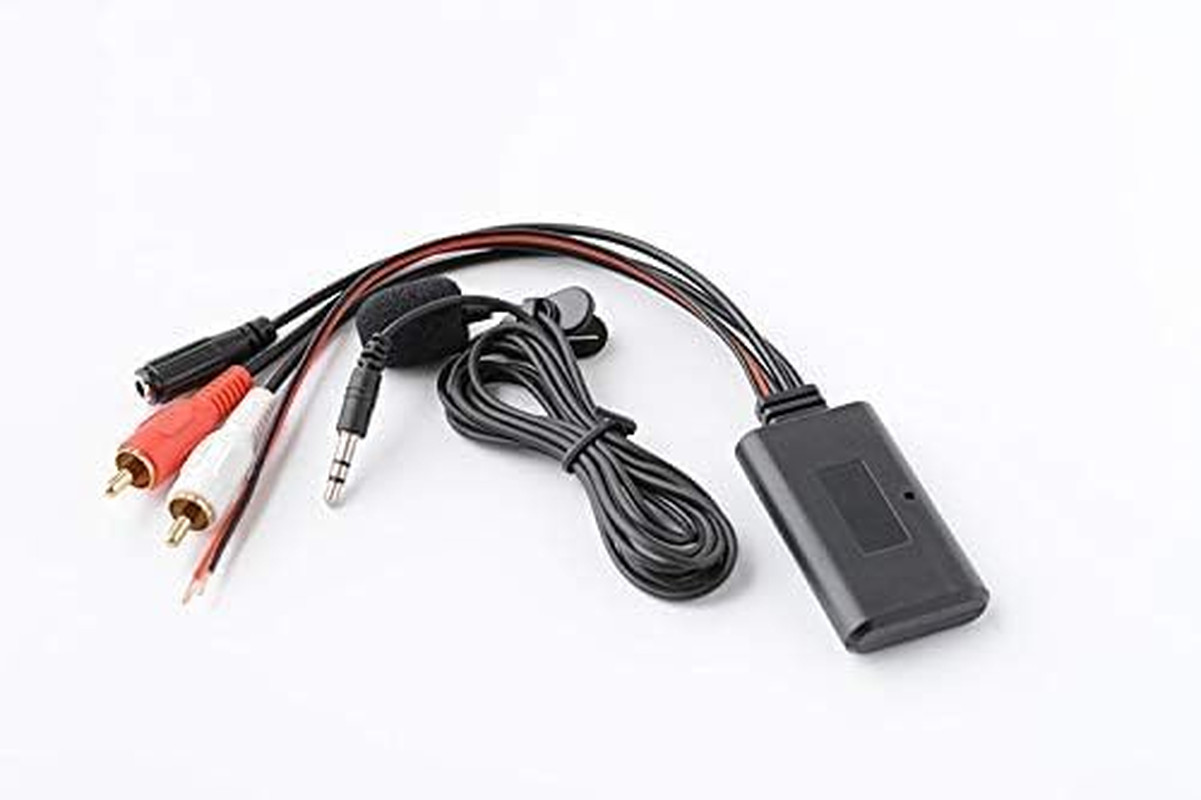Car 12V Aux Bluetooth 5.0 Adapter Module Music Receiver Car kit with 2 RCA Input