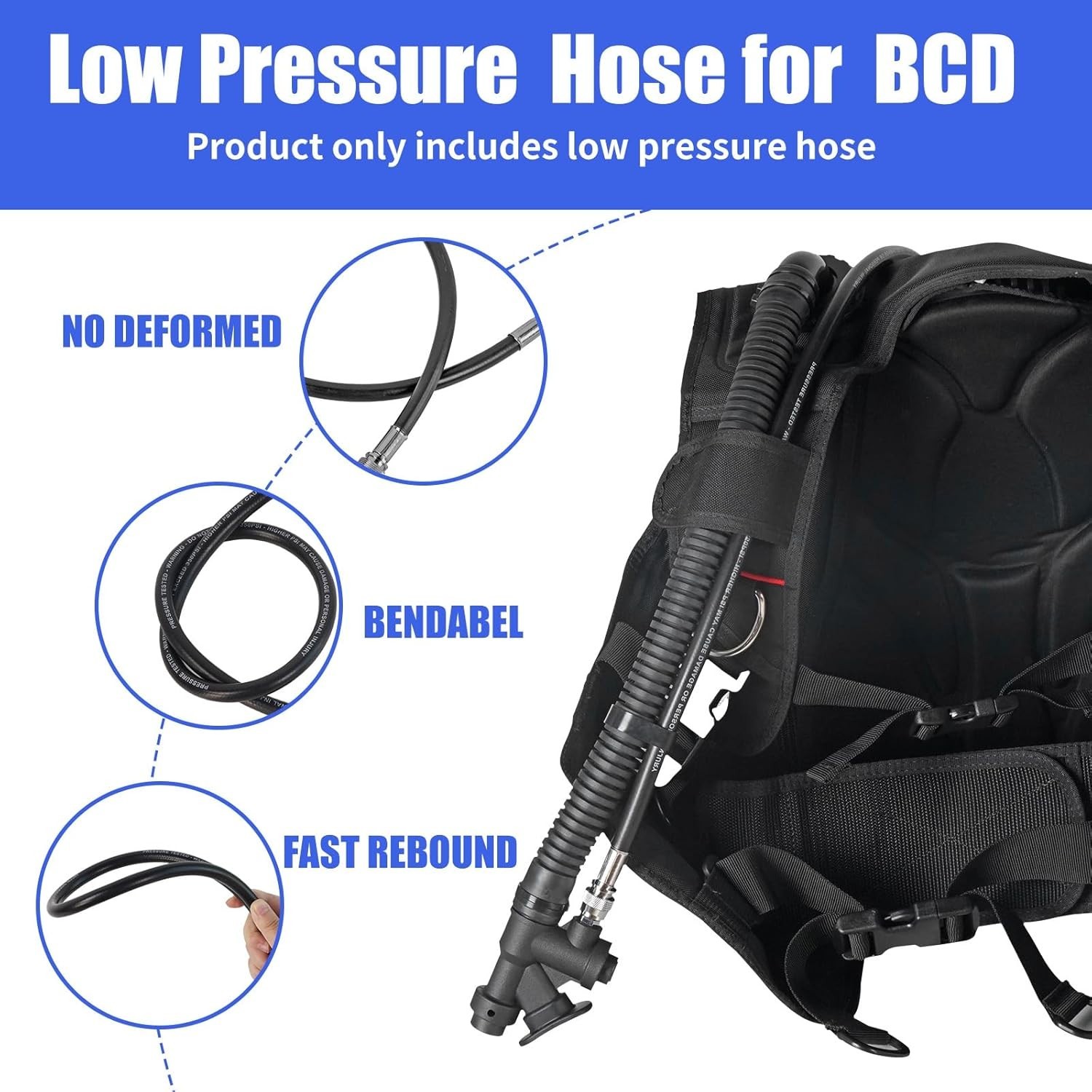 Scuba Diving Low Pressure Hose