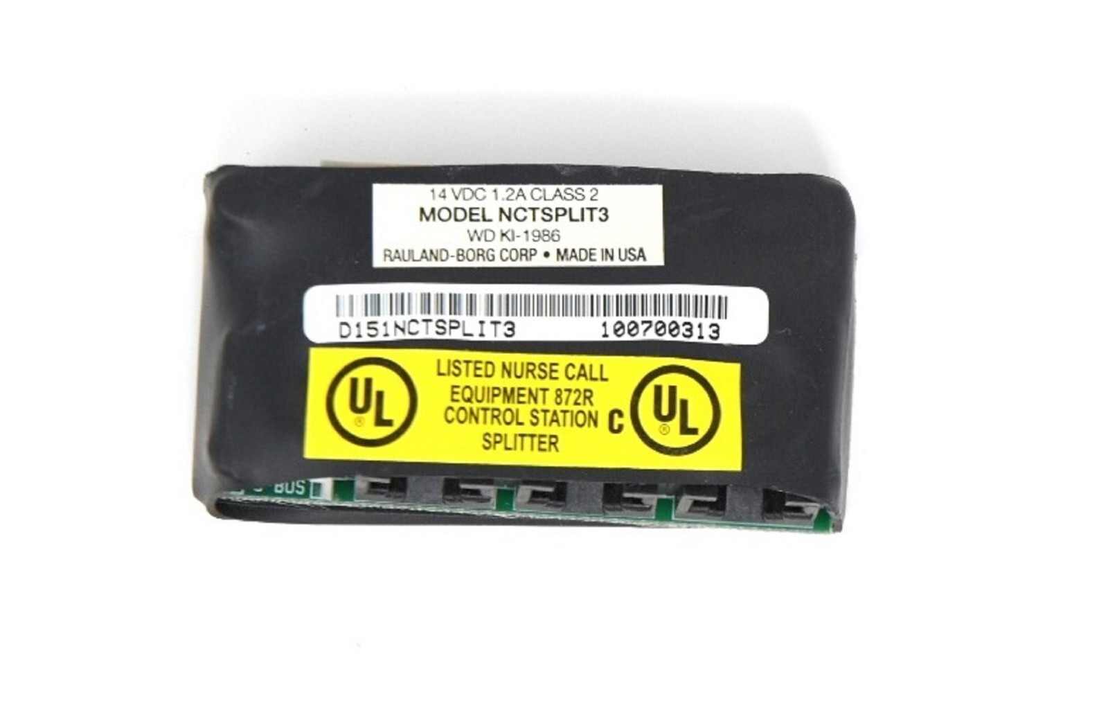 Rauland NCTSPLIT3 Control / Sub Station Splitter- Pre-Owned