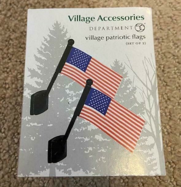 Department 56 Village Patriotic Flags #6005502