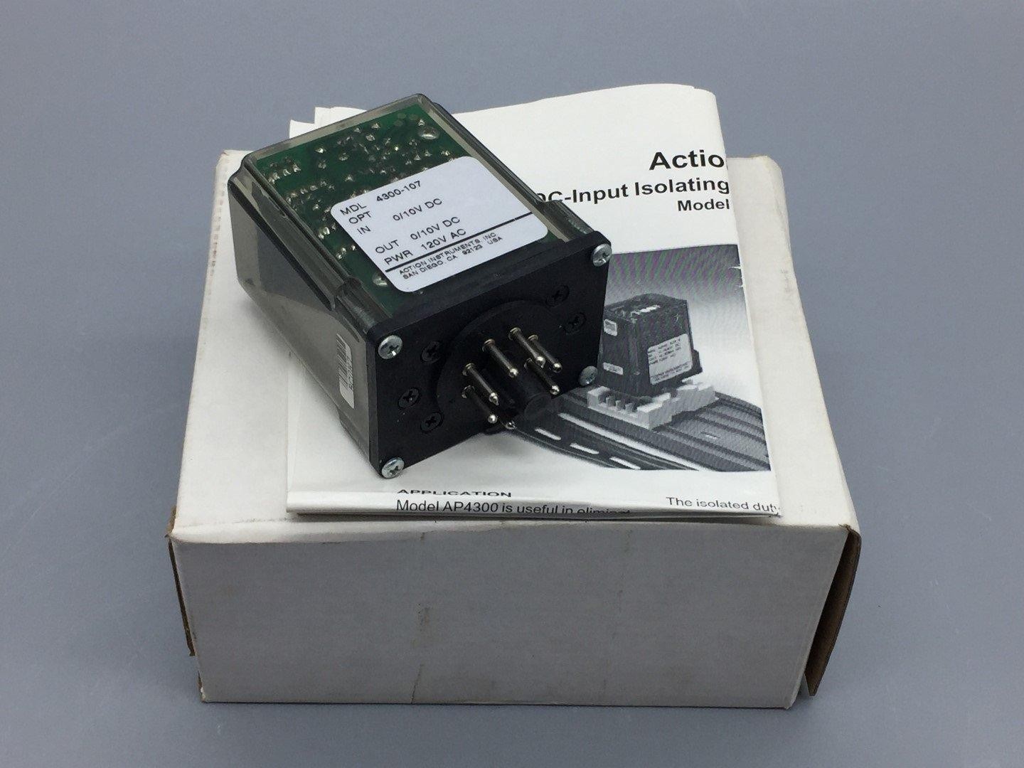 Action Pak 4300-107 Input Isolating Signal Conditioner 1