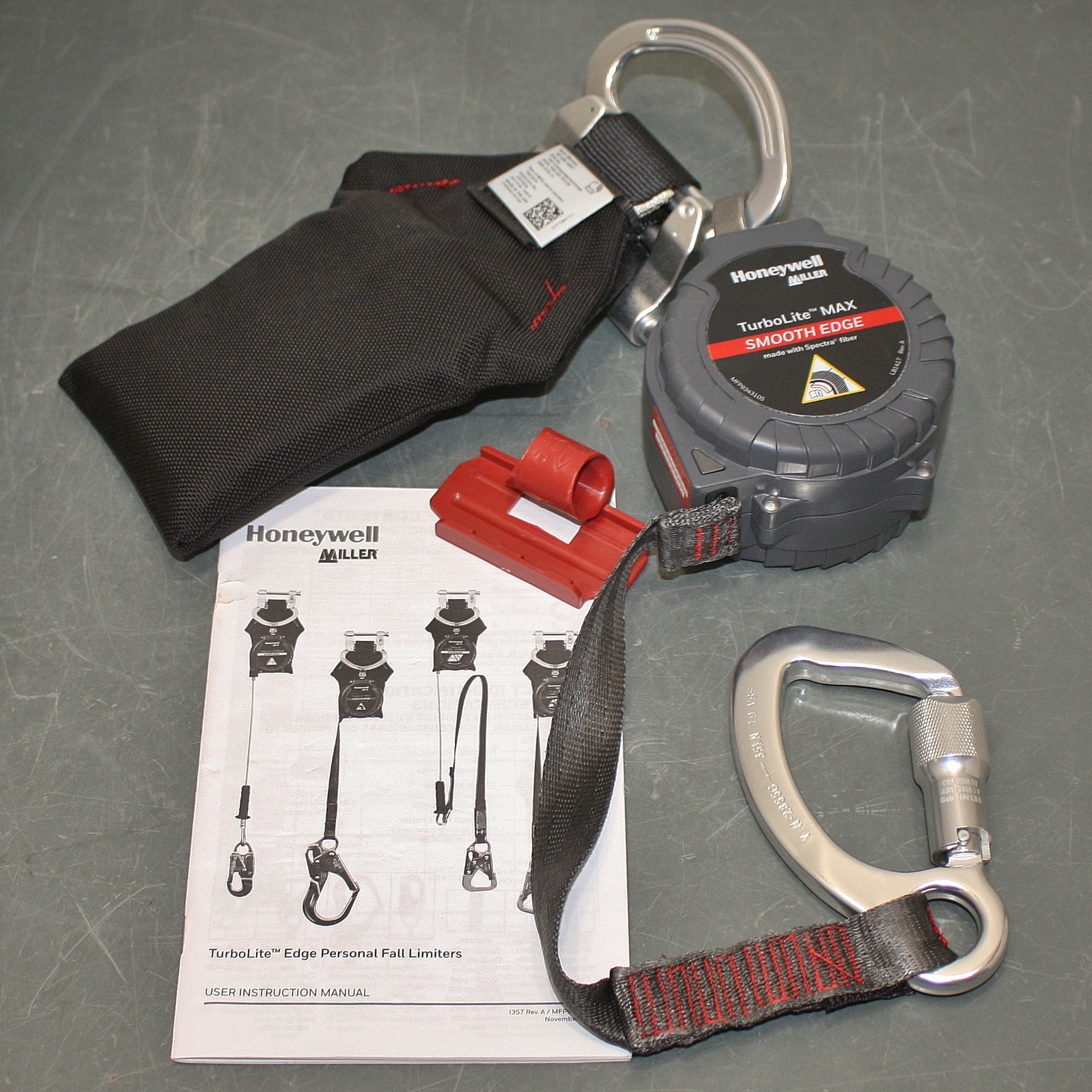 Honeywell Miller Life Line Fall Limiter MFLEW-18/9FT,  TurboLite MAX, D-Ring