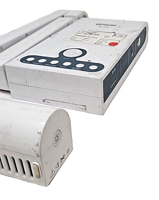 Epson ELPDC10S Portable USB Document Camera Projector HD Parts Only White