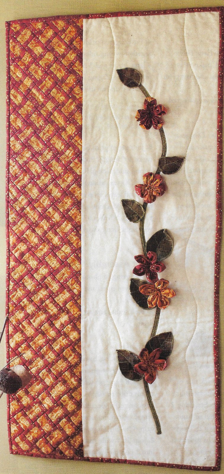 Weaving Fun Wall Quilt quilting pattern instructions