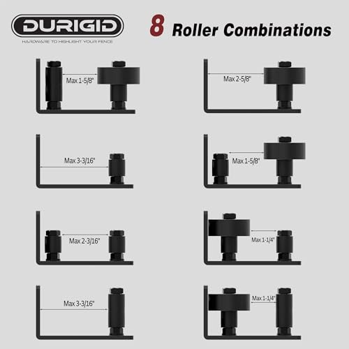 Barn Door Floor Guide - Roller Roller - 2 Pack