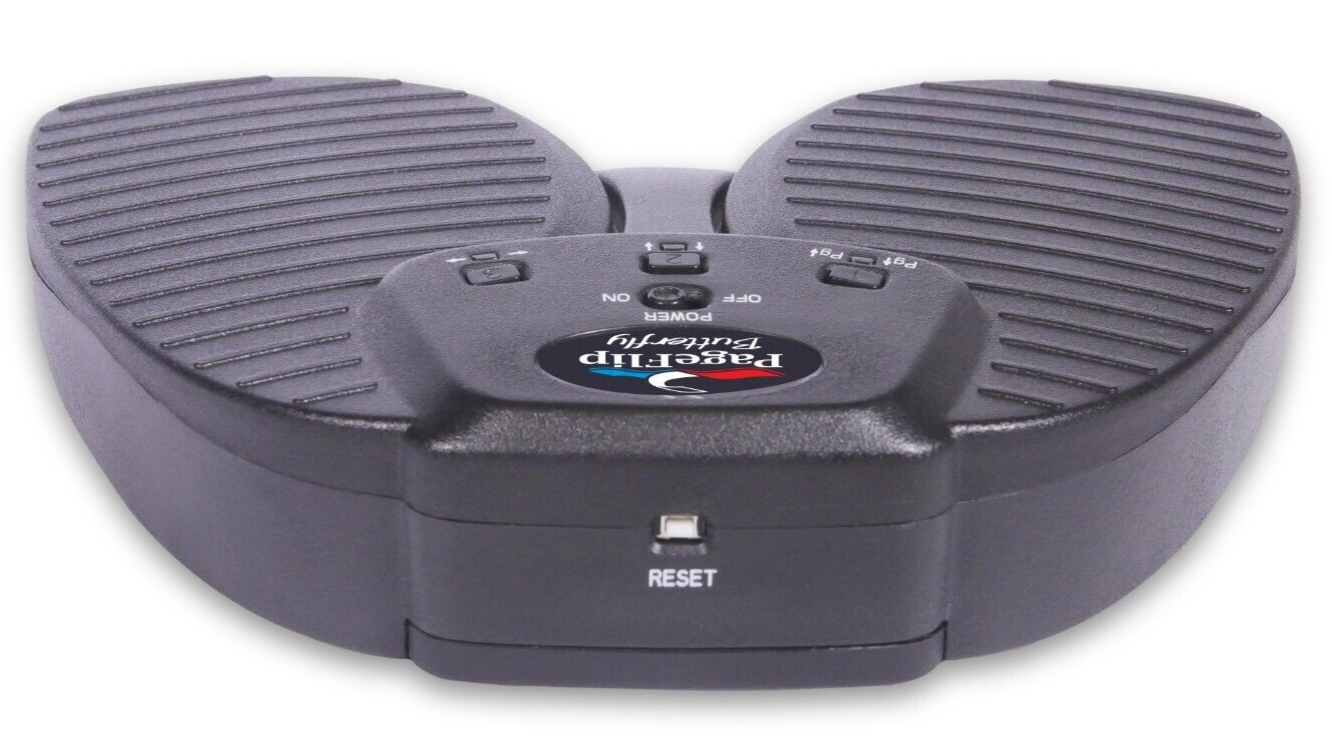 PageFlip Butterfly Bluetooth Page Turner Pedal