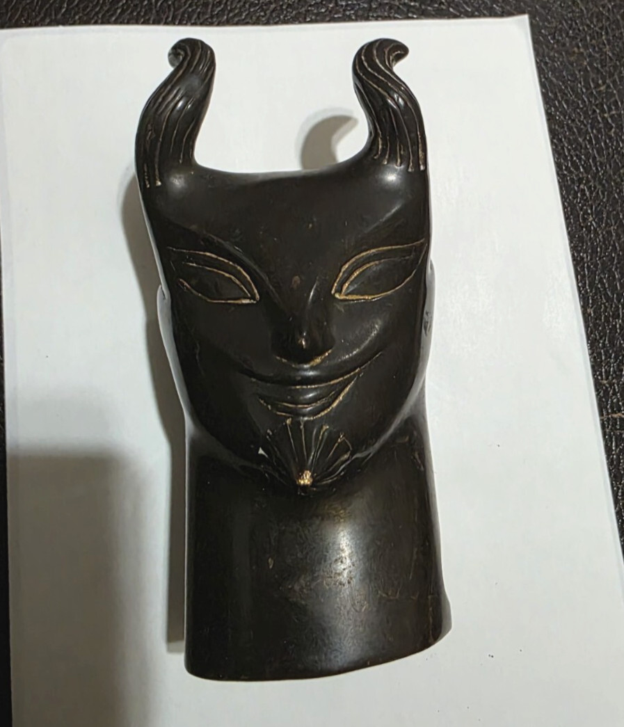 German Pencil Sharpener SOLID BRASS Executive Desktop PAPER WEIGHT. 12OZ BRASS.