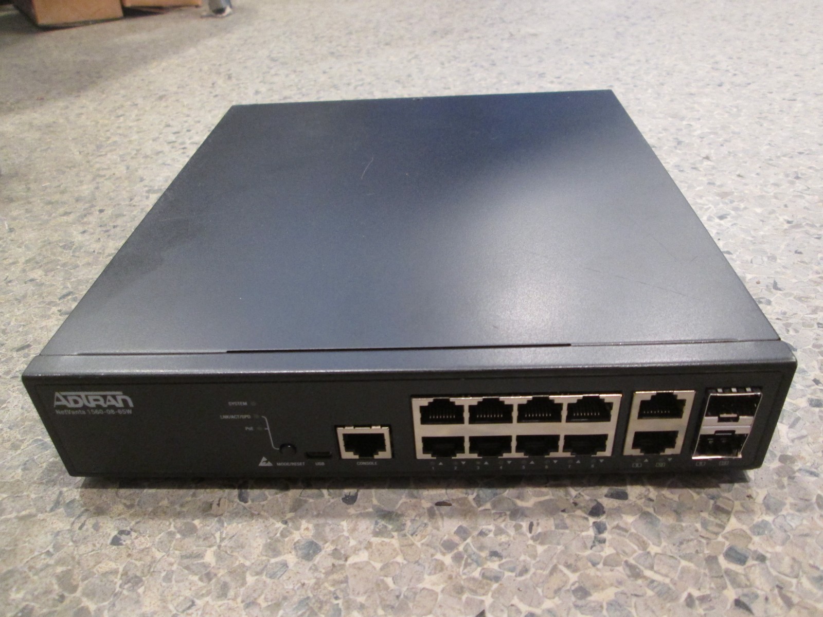 Adtran 17101561pf2 Netvanta 1560-08-65W Switch