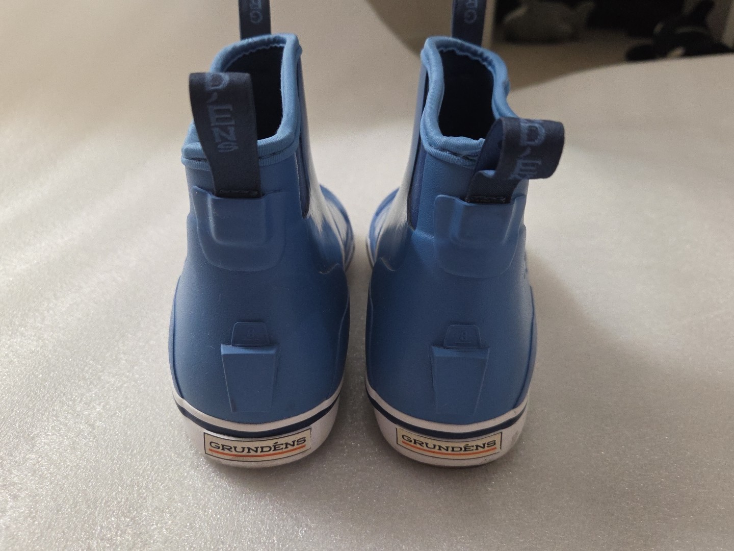 Mens Geundens Deck Boss Ankle Boots Size 8 Blue 60011-421