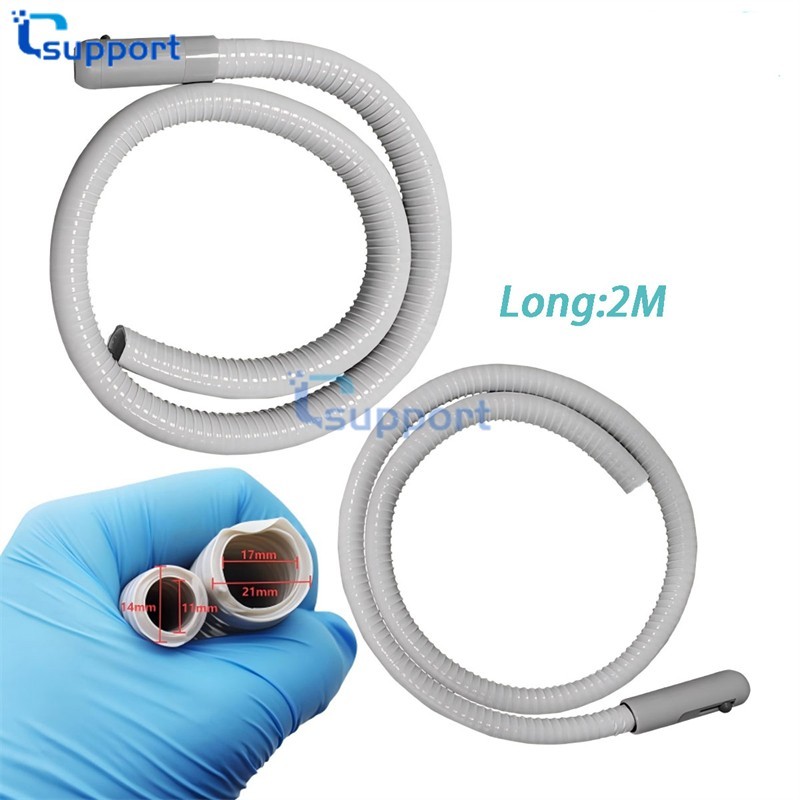 2M Dental Strong Suction Weak HVE Suction Tube For Dentist Chair Turbine Unit