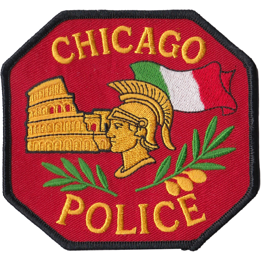 CHICAGO POLICE HERITAGE SERIES PATCH: Italian