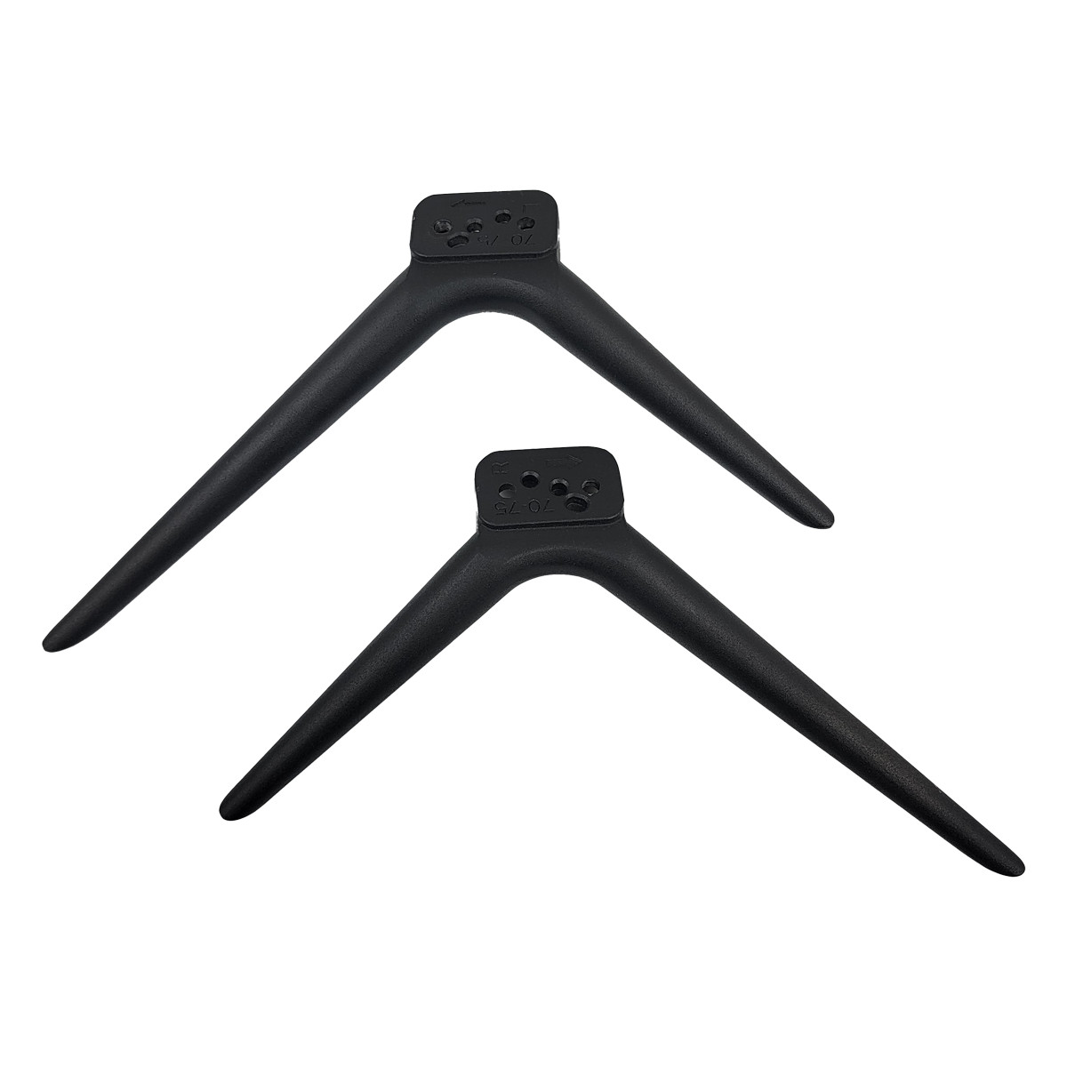 Used Original Westinghouse 70-75 TV Stand Pair Legs Base With Screws