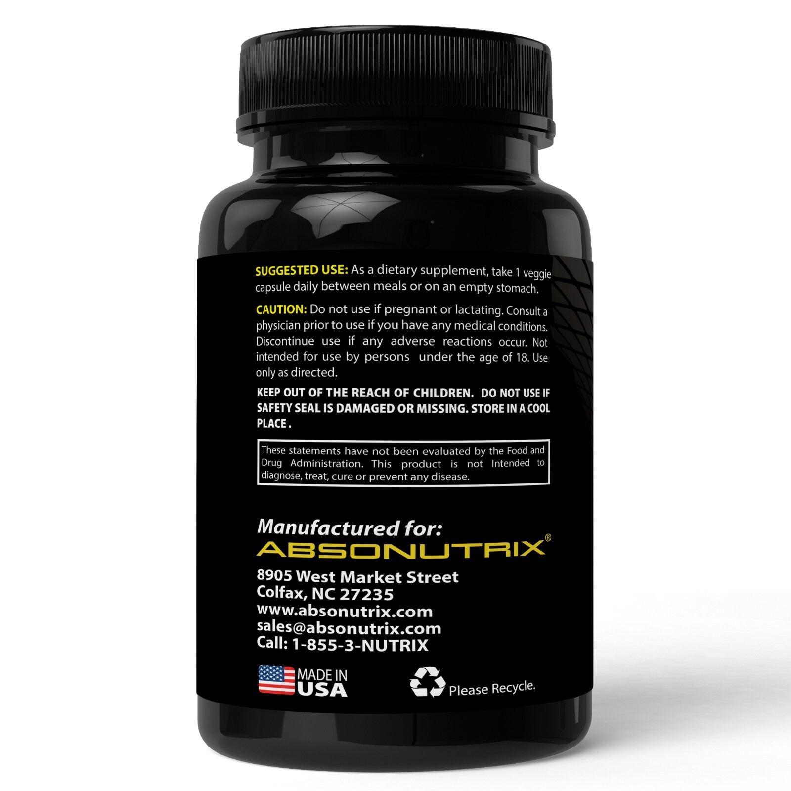 3 Absonutrix Probiotic Max 50 Billion Multi Strains 100 veg caps stomach health