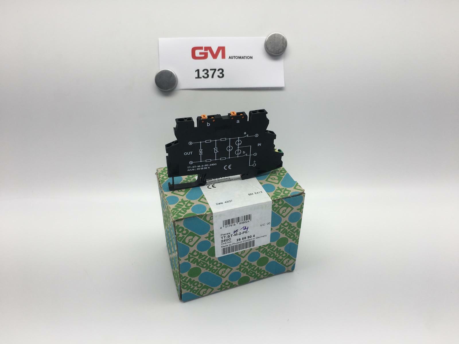 1x Phoenix Contact Surge Protection Device TT-ST-M-2-PE-24DC 2858904
