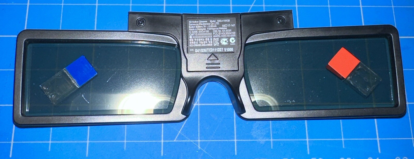 2x Samsung 3D Active Glasses SSG-4100GB (NEW)