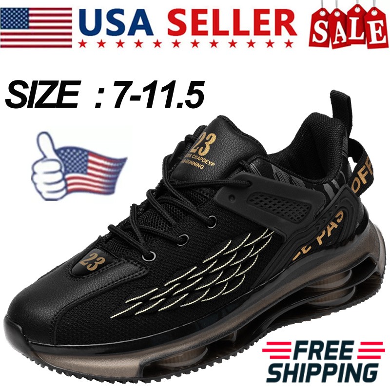 Men's Breathable Non-slip Sport Shoes Casual Athletic Running Hiking Size 7-11.5