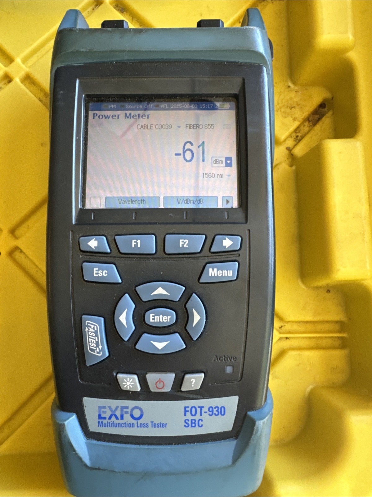 EXFO MaxTester II FOT-932X-5 SM Fiber Optic Loss Tester FOT-930