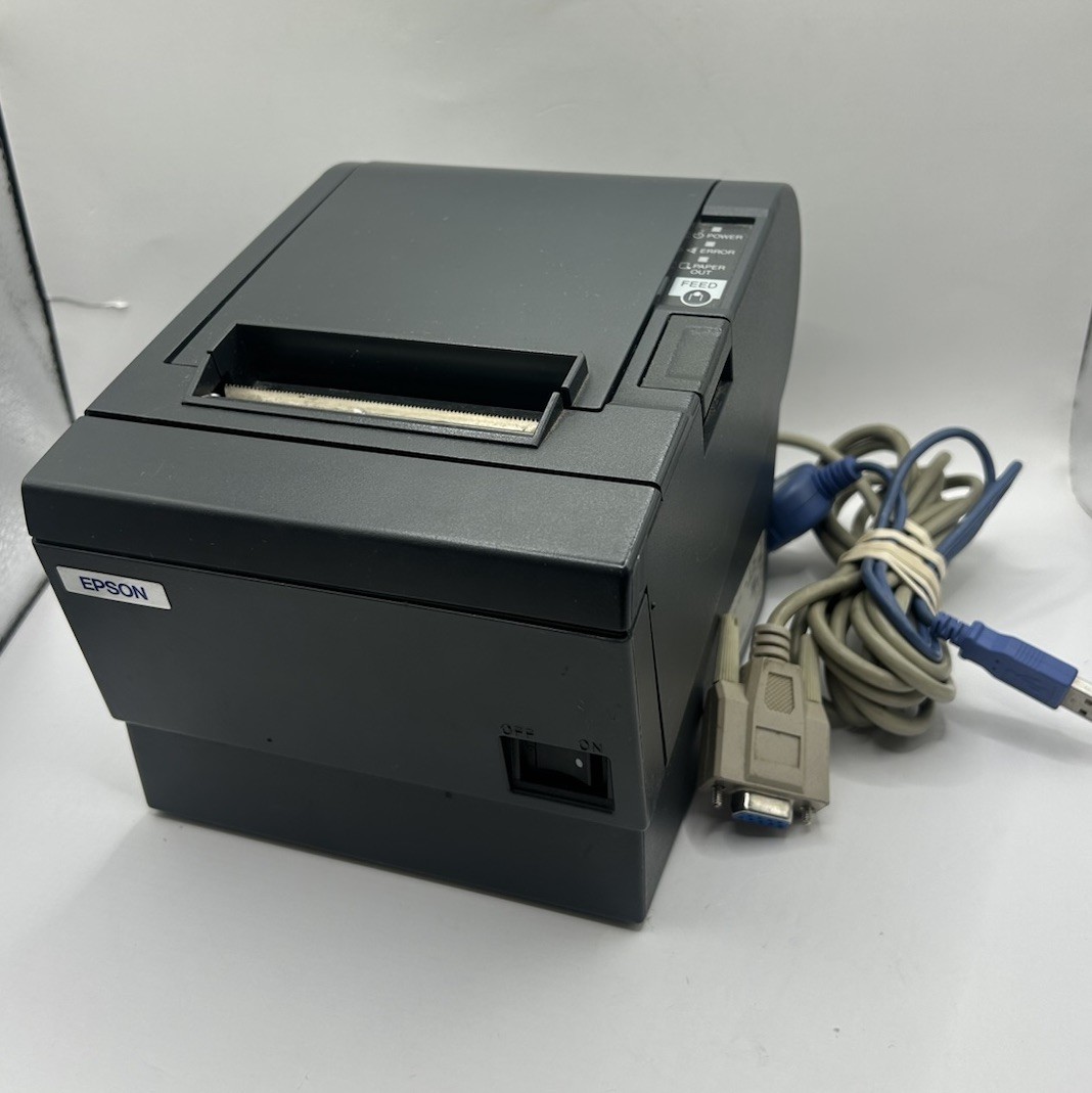 Epson TM-T88III M129C Thermal POS Receipt Printer Serial - No Ac Adapter - Great