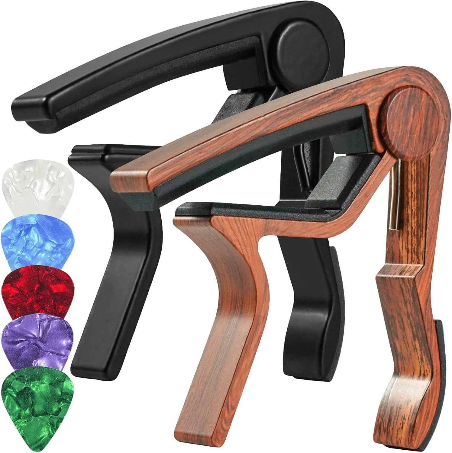 2 Pack Cejilla de Guitarra Para Accesorios De Guitarra Acústica y Eléctrica