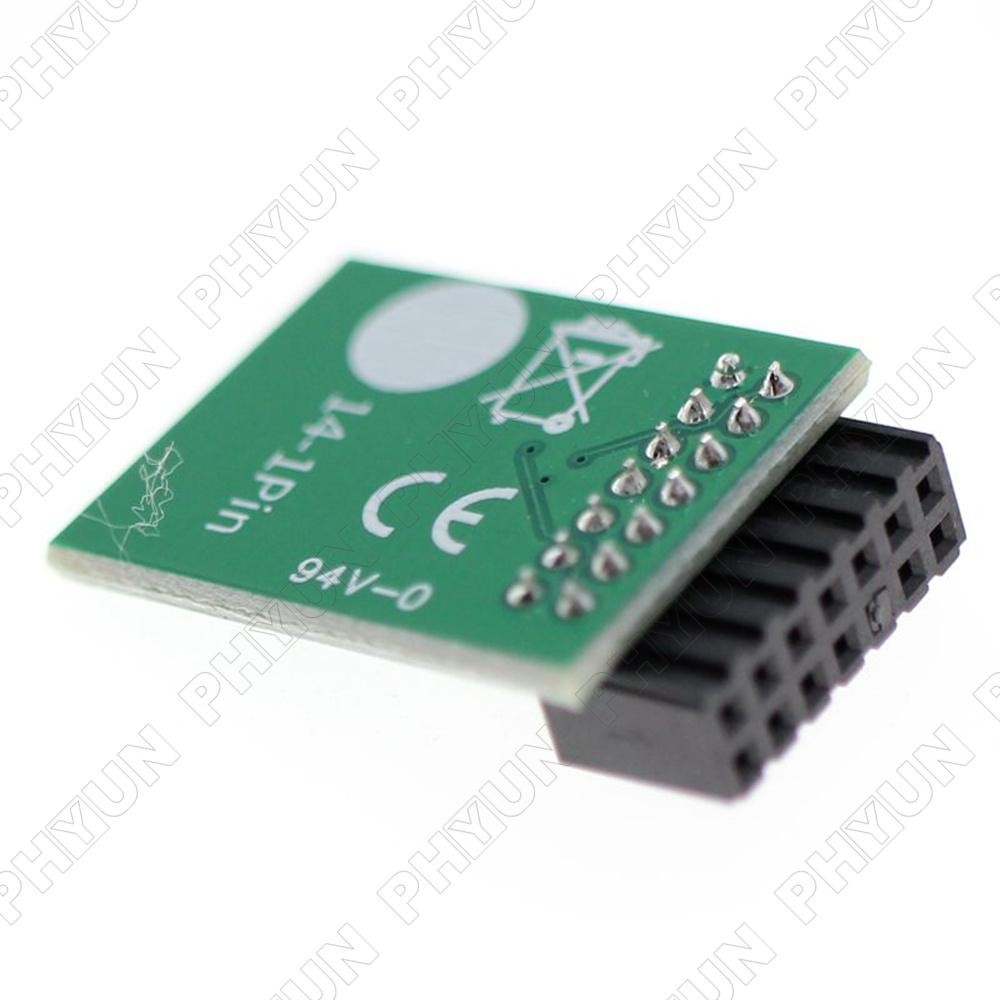 Support For 14 Pin LPC MS-4136 TPM 2.0 Version Trusted Platform Security Module